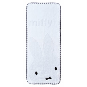 【ミッフィー/miffy】「ミッフィー」【抗菌防臭】綿素材を使ったモノトーンタオル