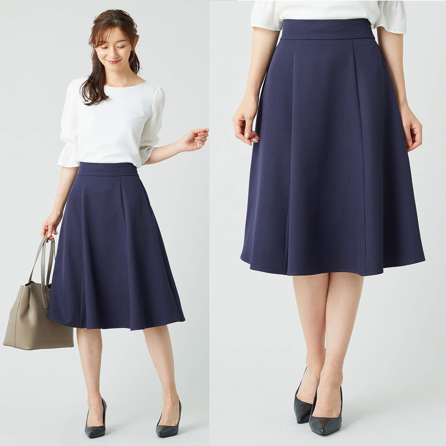 ひざ丈スカートの通販 通販のベルメゾンネット ひざ丈スカートの通販 通販のベルメゾンネット