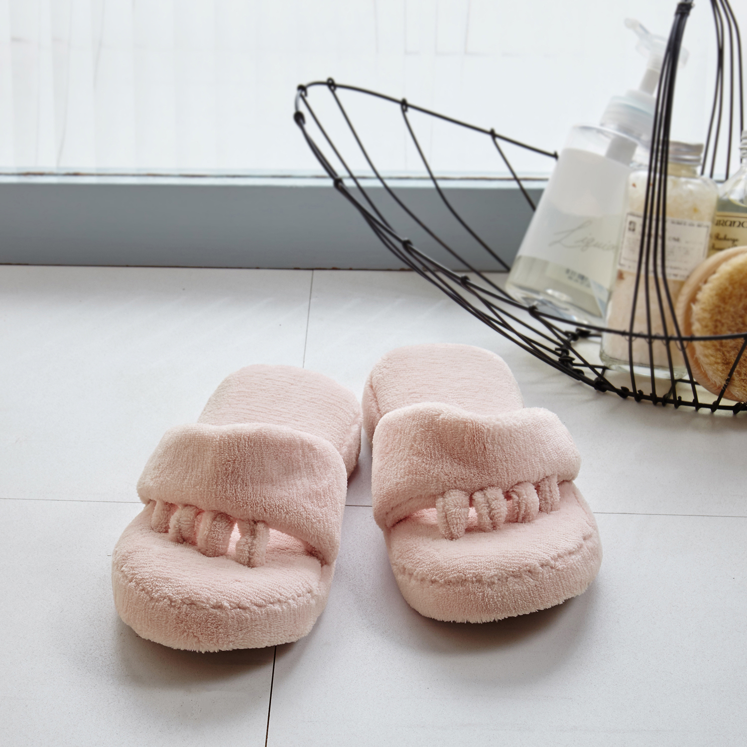 【ベルメゾン】お風呂上りに気持ち良い5本指マイクロファイバースリッパ 【ベルメゾン】お風呂上りに気持ち良い5本指マイクロファイバースリッパ