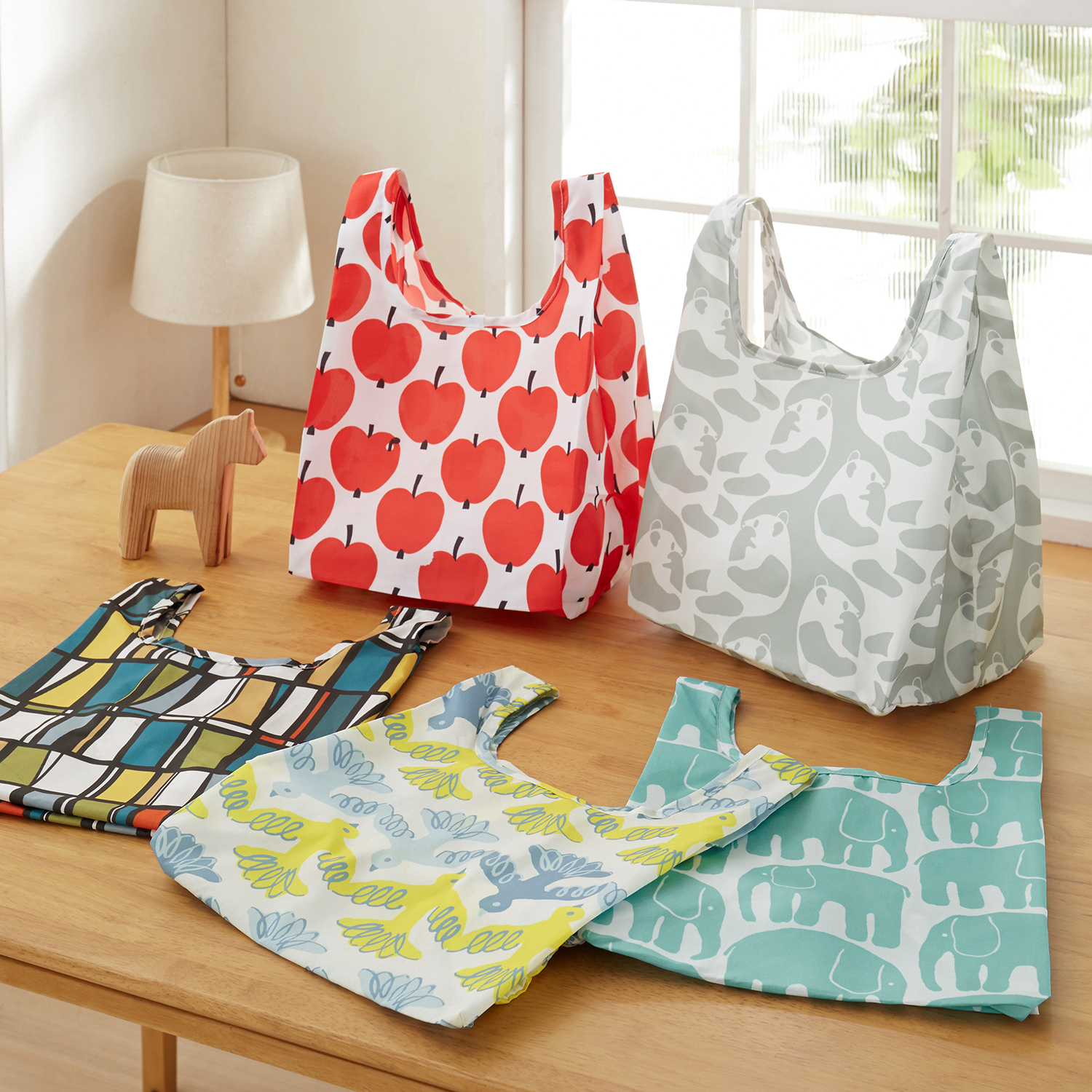 【フィンレイソン/Finlayson】北欧デザインがかわいいミニエコバッグ フィンレイソン