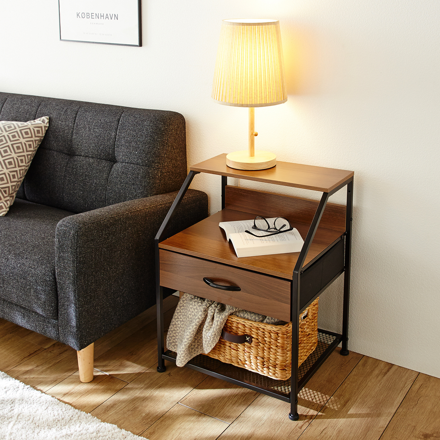 【ベルメゾン】【超特価商品】サイドテーブル