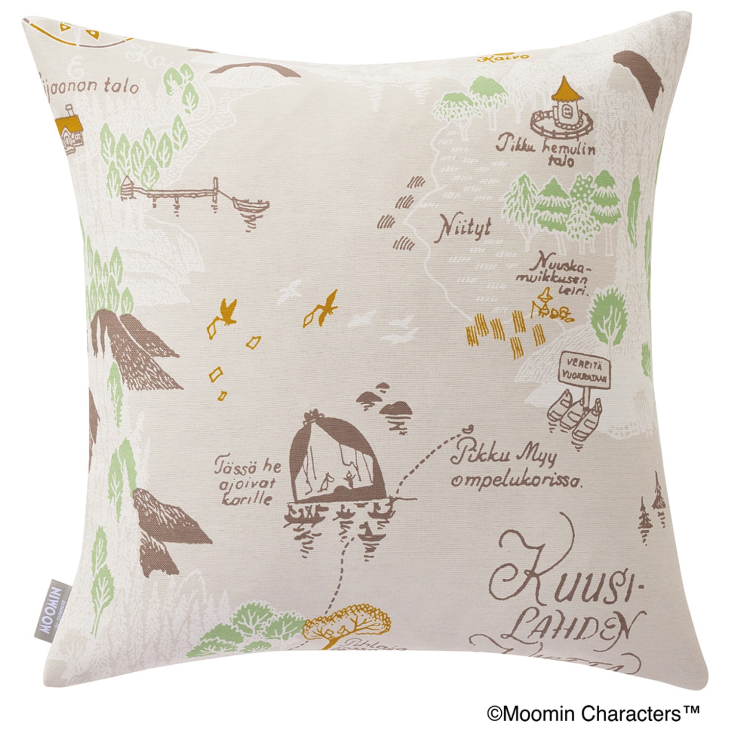 新品未使用品】ムーミン×unicoコラボ クッションカバー クッション