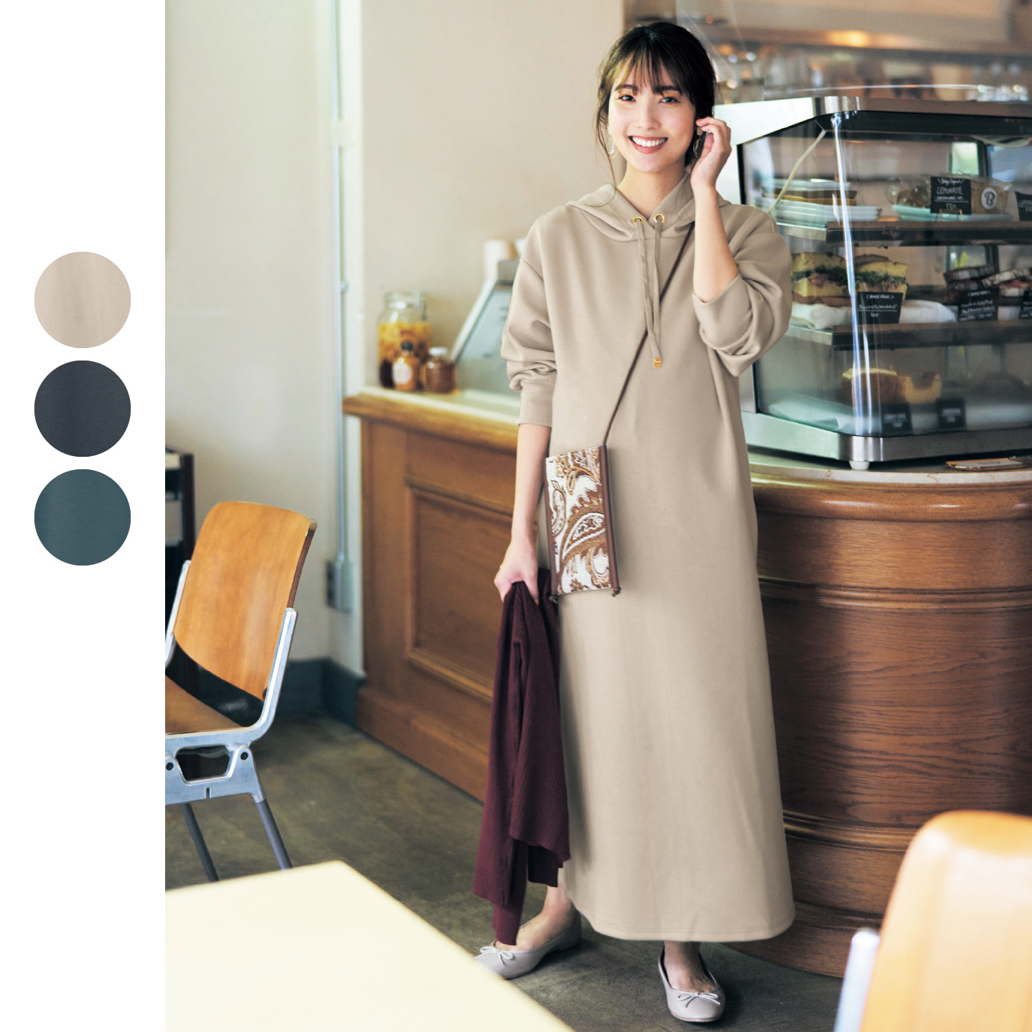 授乳服 ワンピース チュニックの通販 通販のベルメゾンネット 授乳服 ワンピース チュニックの通販 通販のベルメゾンネット