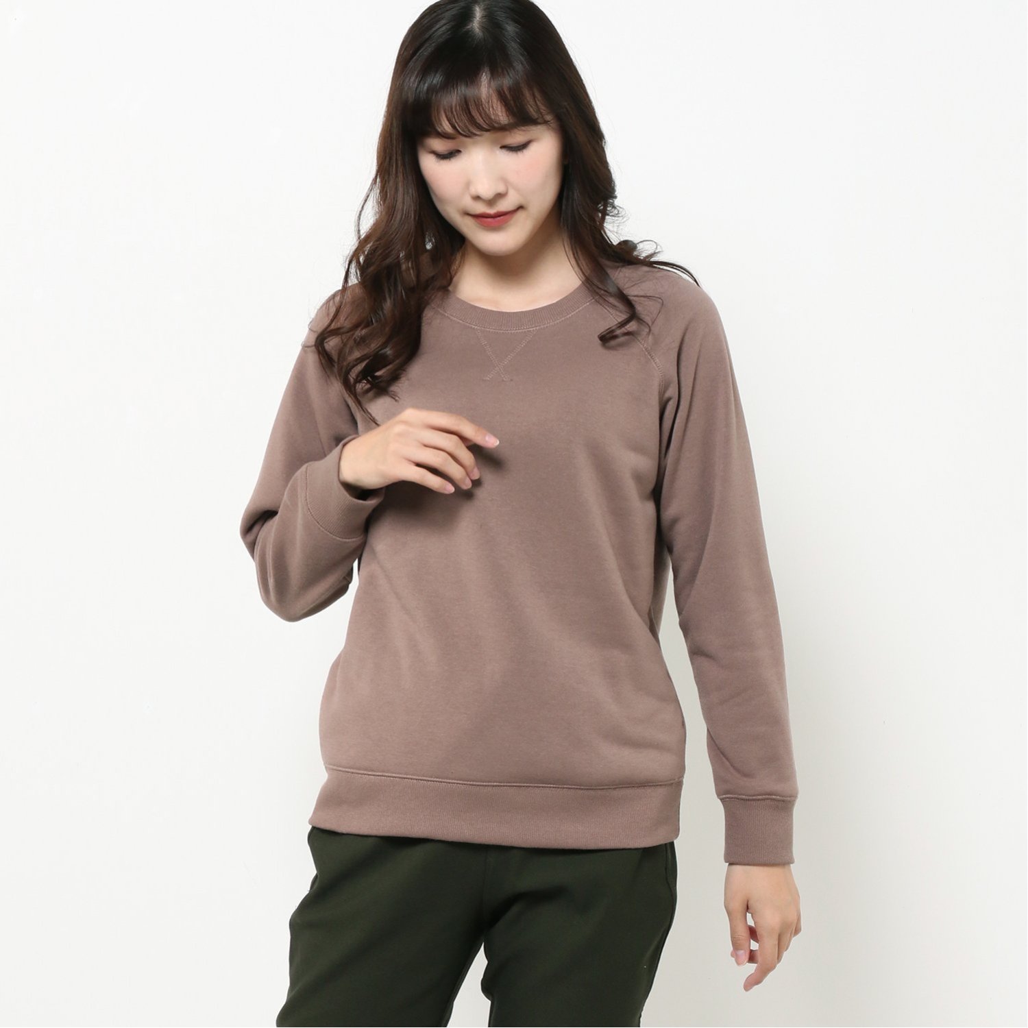 【クローズトラック/CLOTHES TRUCK】裏起毛身頃裏ボア使いクルースウェット【CLOTHES TRUCK】