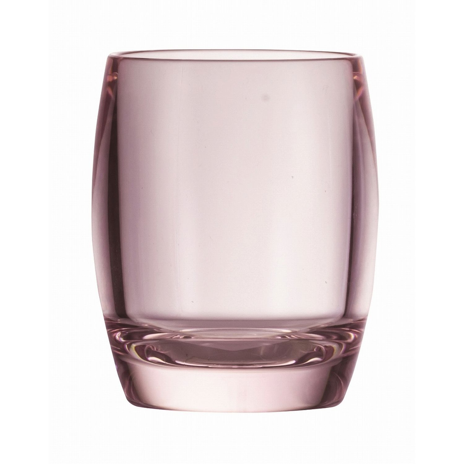 【ベルメゾン】ガラスのような見た目で割れにくいカラーグラス同色２個セット ピンク -,-