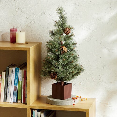 【クリスマス】北欧風卓上クリスマスツリー ＜全長６０ｃｍ＞