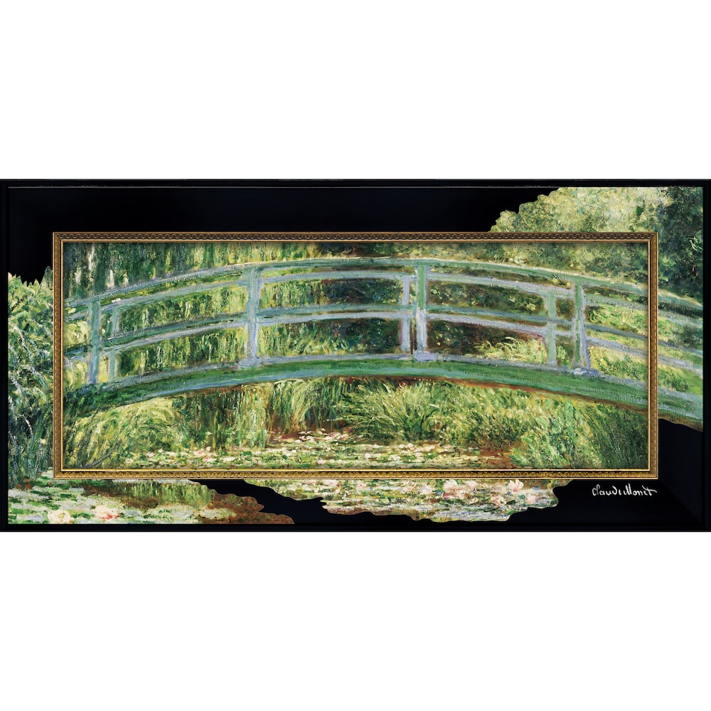 モネ「蓮の池と日本の橋」