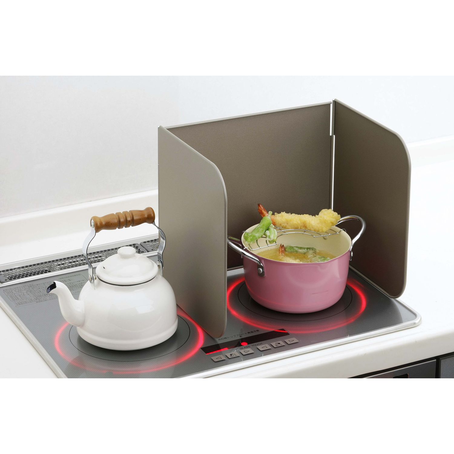 【ベルメゾン】燕三条で作るフッ素樹脂加工レンジガード[日本製] 【油が落としやすい】