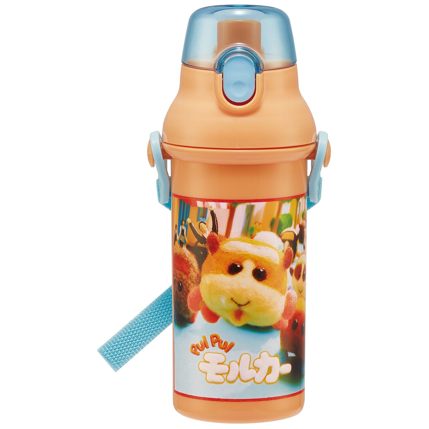 PUIPUIモルカー 直飲みプラワンタッチボトル(480ml)画像