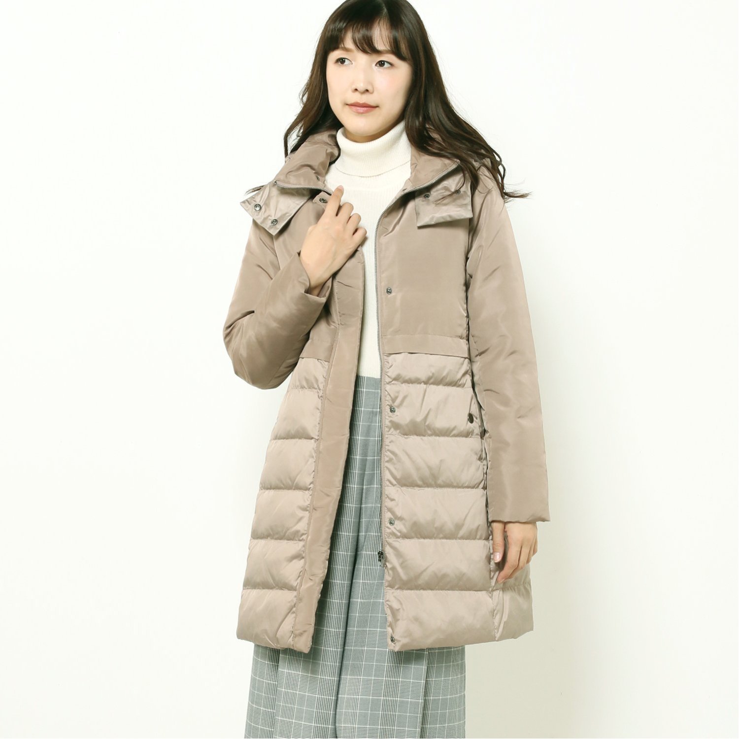 異素材切替ダウンコート m 3l 通販のベルメゾンネット 異素材切替ダウンコート m 3l 通販のベルメゾンネット