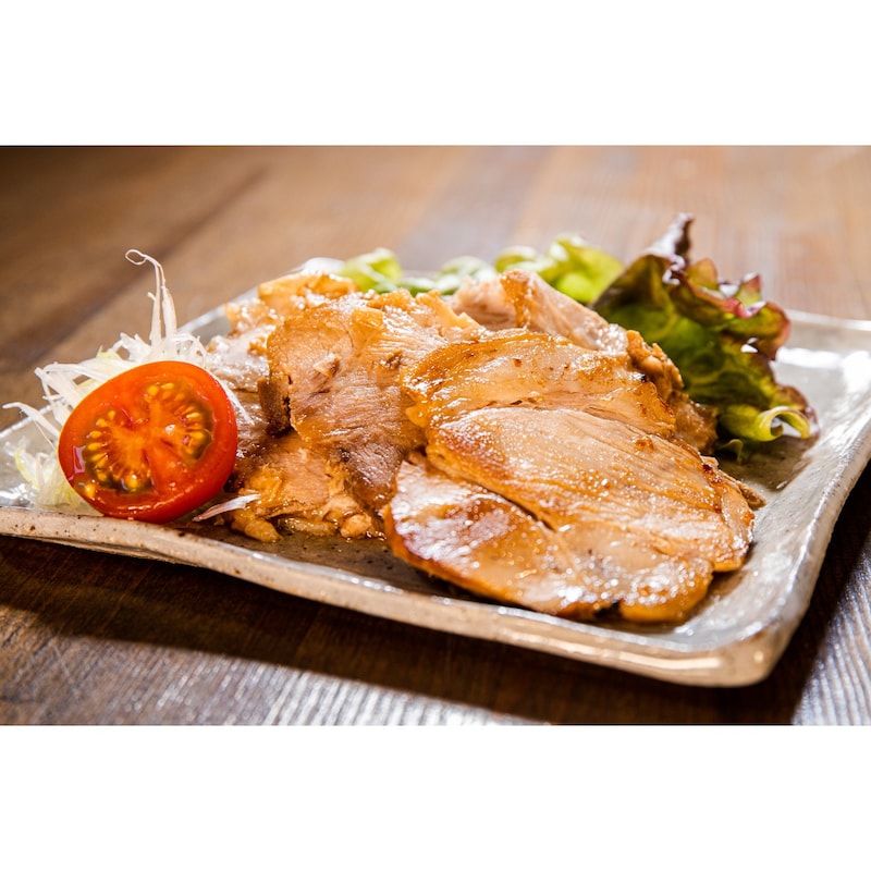 盛り付け例　※野菜はつきません