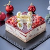 【銀座千疋屋】【予約商品】 クリスマス ストロベリーアイスケーキ 【ご注文は12月6日まで】