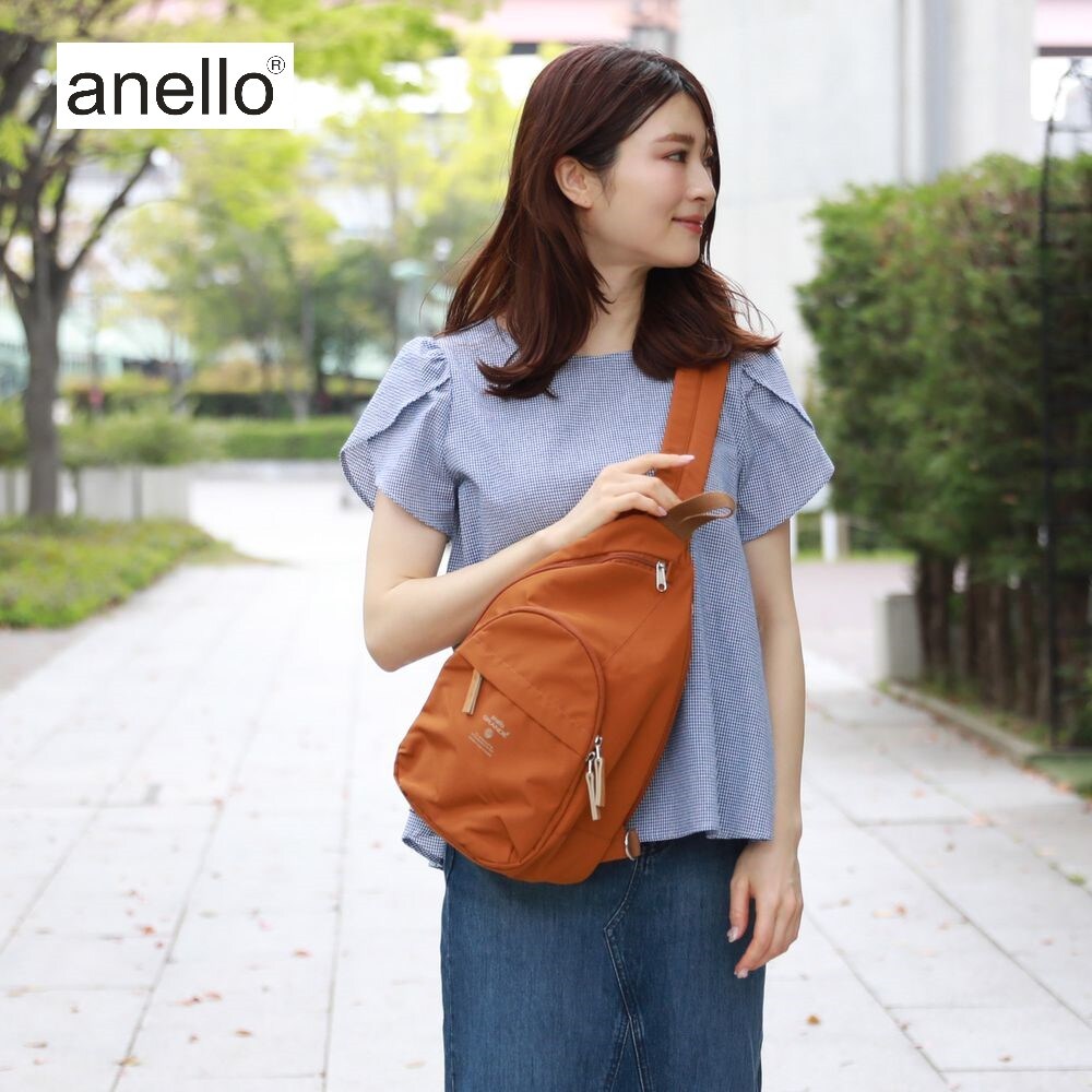 【アネロ/anello】シンプルボディバッグ (男女兼用)