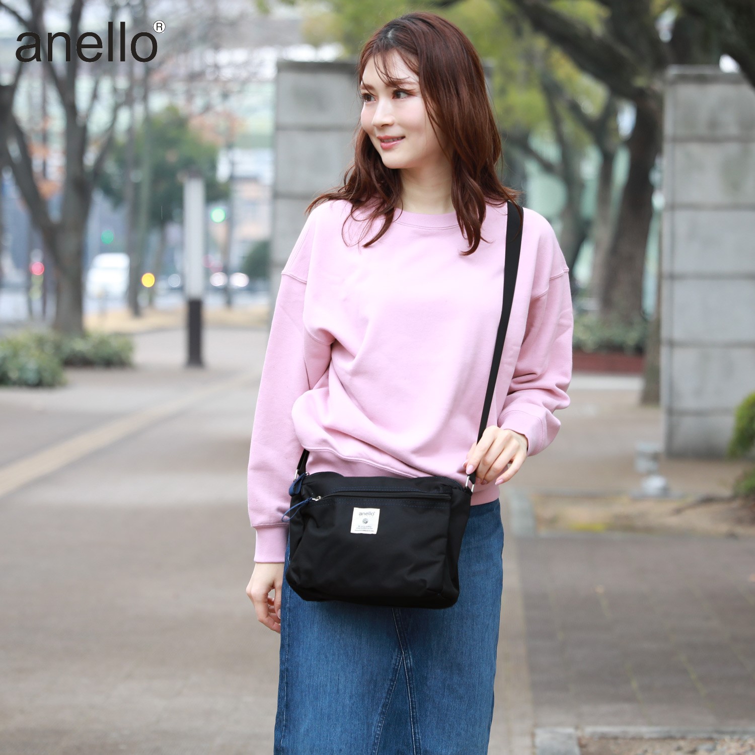 【アネロ/anello】ショルダーバッグ【はっ水】 (男女兼用)