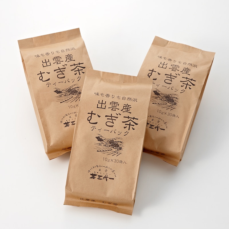 SALE／67%OFF】 茶三代一 30バッグ入 出雲産麦茶ティーバッグ 1