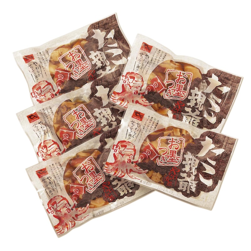たこやわらか煮(たこ親爺)100g×5袋をお届けします。