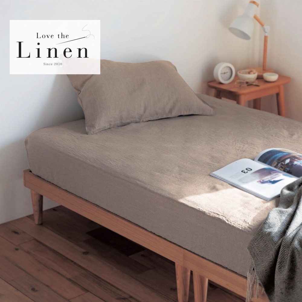 フレンチリネンボックスシーツ 【選べる7色】(ラブザリネン/Love the Linen) フレンチリネンボックスシーツ 【選べる7色】(ラブザリネン/Love the Linen)