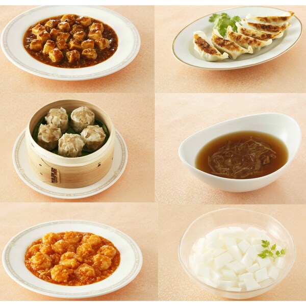 【赤坂四川飯店】おためし中華 6種類