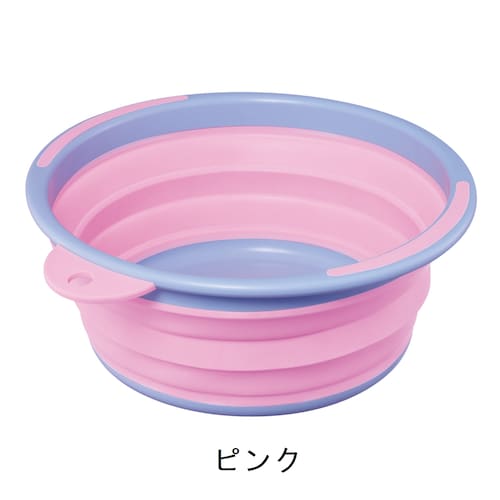折りたためる洗い桶＜12L＞ 【掃除 洗濯 防災 ペット】