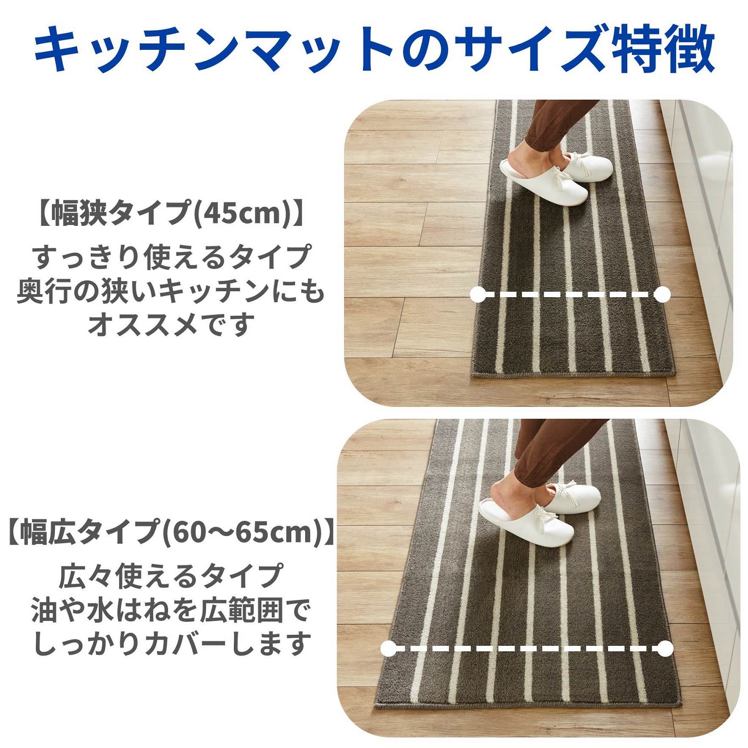 キッチンマット ボーダー 選べる11サイズ 通販のベルメゾンネット キッチンマット ボーダー 選べる11サイズ 通販のベルメゾンネット