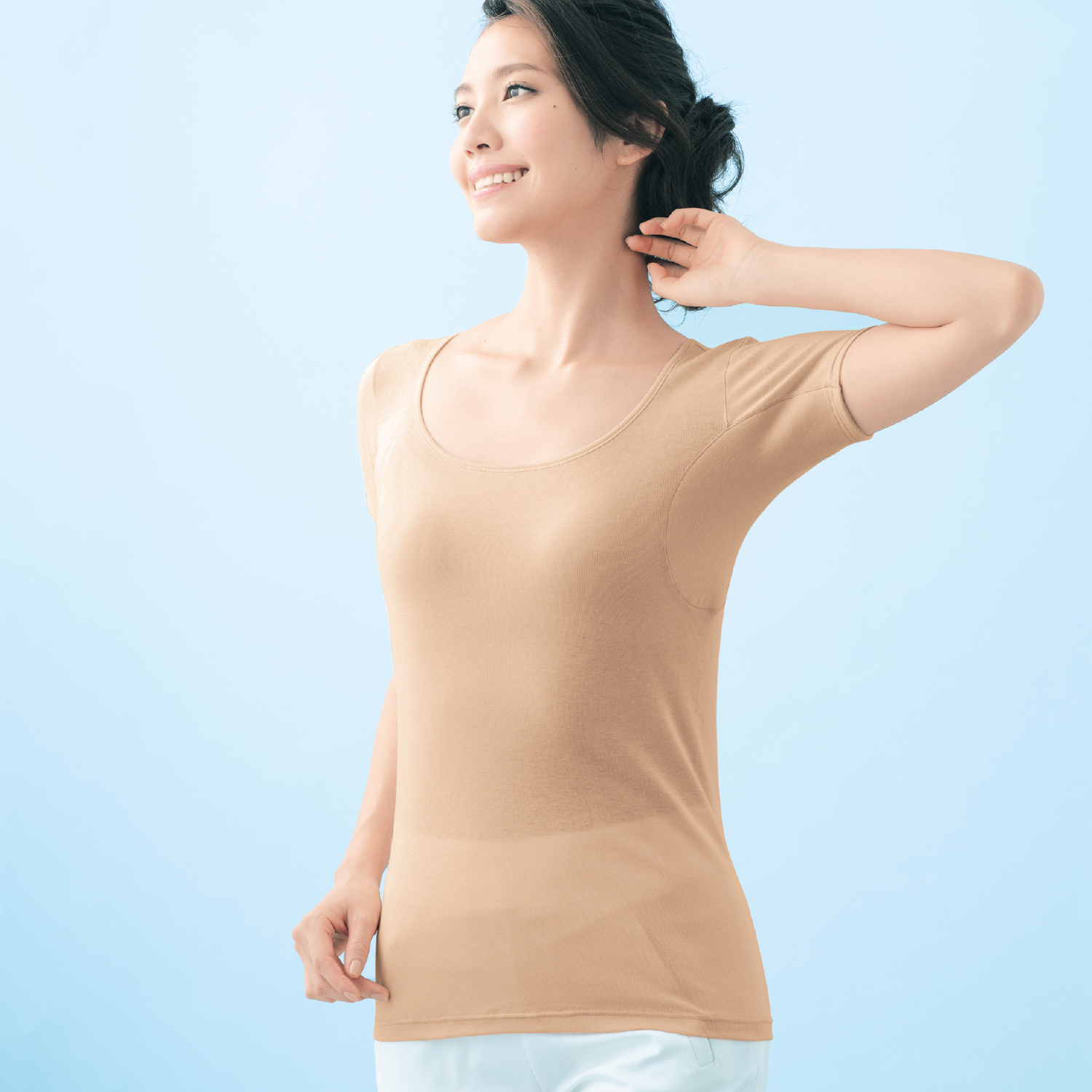 襟ぐり 広め インナーの通販 通販のベルメゾンネット 襟ぐり 広め インナーの通販 通販のベルメゾンネット