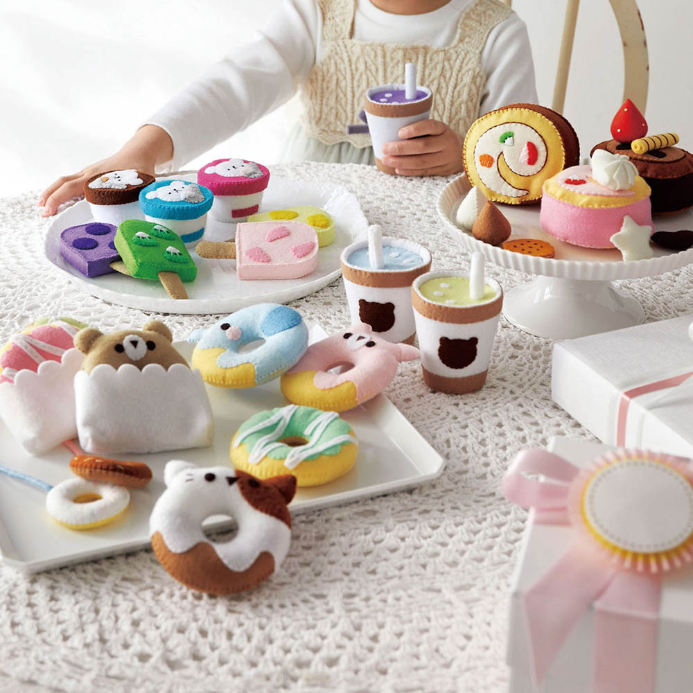 定期お届け カット済み フエルトのおもちゃとおままごと手作りキット 8回シリーズ くららぼ 通販のベルメゾンネット 定期お届け カット済み フエルトのおもちゃとおままごと手作りキット 8回シリーズ くららぼ 通販のベルメゾンネット