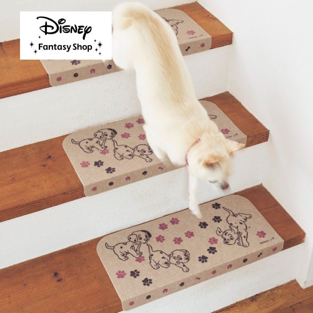 【ディズニー/Disney】すべり止め付き階段マット・15枚セット「くまのプーさん」