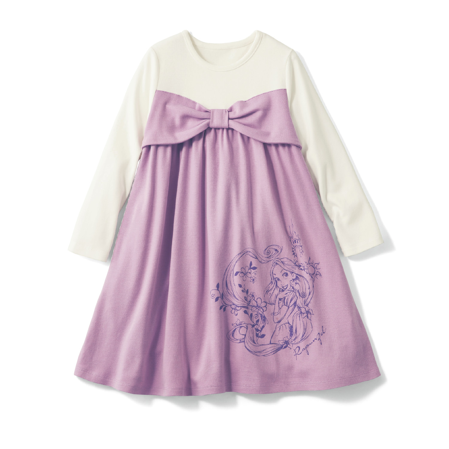 ディズニー ラプンツェル ワンピースの通販 通販のベルメゾンネット ディズニー ラプンツェル ワンピースの通販 通販のベルメゾンネット