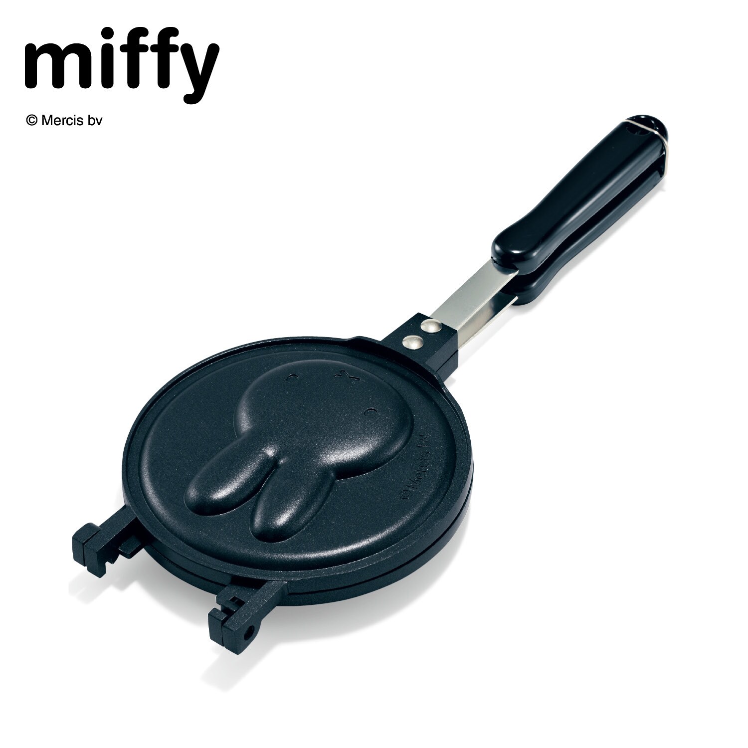 【ミッフィー/miffy】直火専用アルミ製ホットケーキメーカー「ミッフィー」