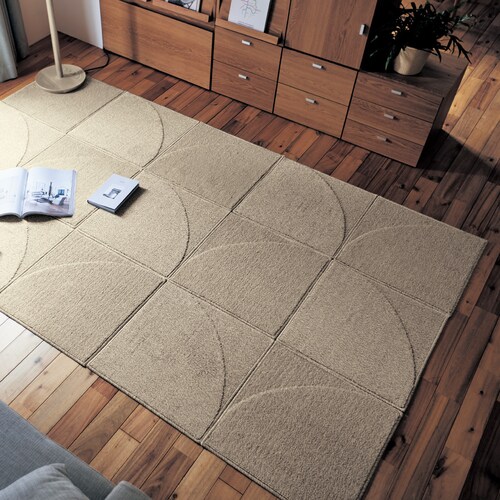 組み合わせを楽しめる汚れが落ちやすいジョイントマット（約５０×５０ｃｍ）