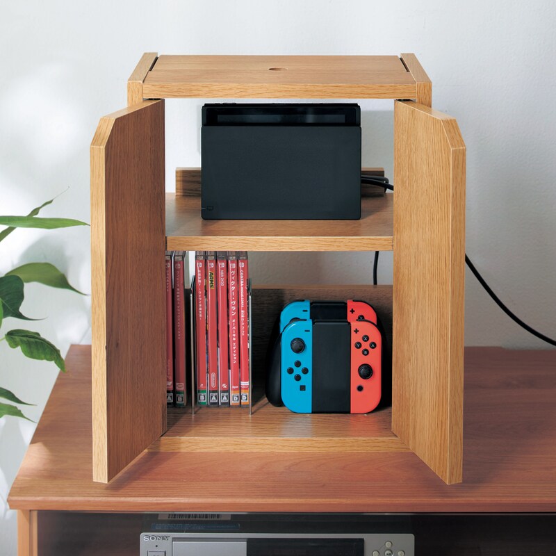 7月11日までタイムセール ゲーム機収納ラック 通販のベルメゾンネット