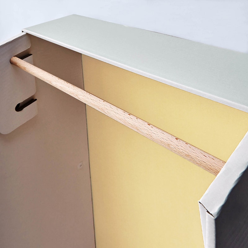 ハンガー部アップ／クリーム