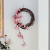 【ベルメゾン】桜のフェイクフラワーリース