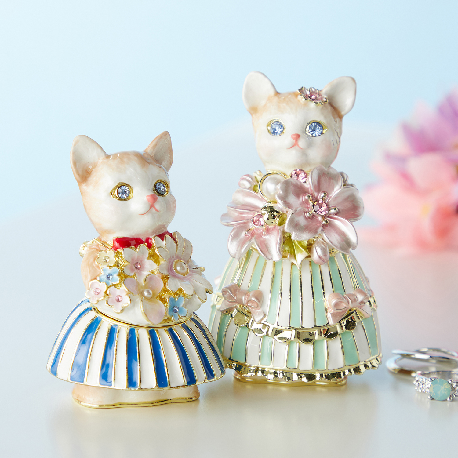 【東京銀座PICALS(ピカルス)】アニマルモチーフのジュエリーケース 【東京銀座PICALS(ピカルス)】アニマルモチーフのジュエリーケース