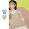 バックレースアップレイヤード風綿素材半袖Ｔシャツ 【子供服】