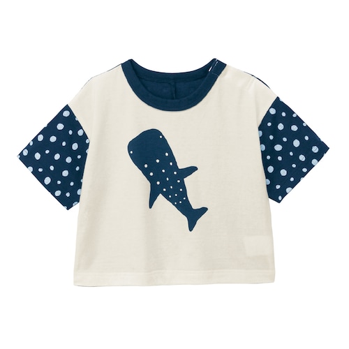 海の生き物 デコ半袖Ｔシャツ 【ベビー服】