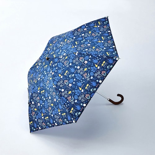 パッと水が落ちる撥水＆UVカット素材の折りたたみ雨傘「ミニラボ」