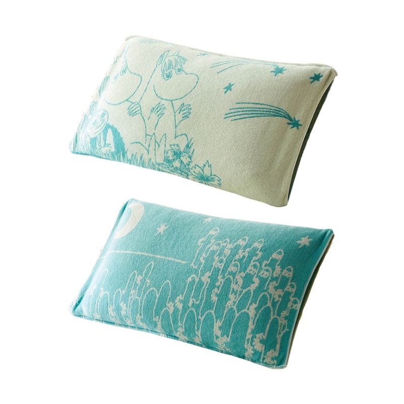 表と裏で異なるデザイン／ムーミンたち