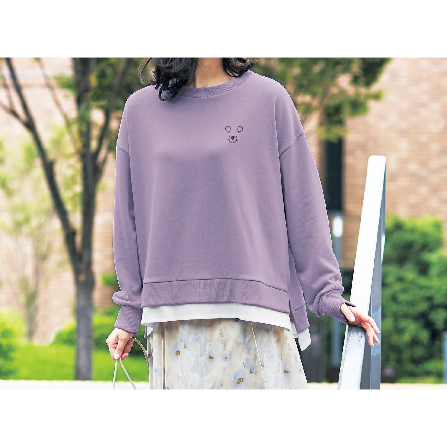 レイヤードスウェットプルオーバー 選べるキャラクター ディズニー Disney 通販のベルメゾンネット レイヤードスウェットプルオーバー 選べるキャラクター ディズニー Disney 通販のベルメゾンネット