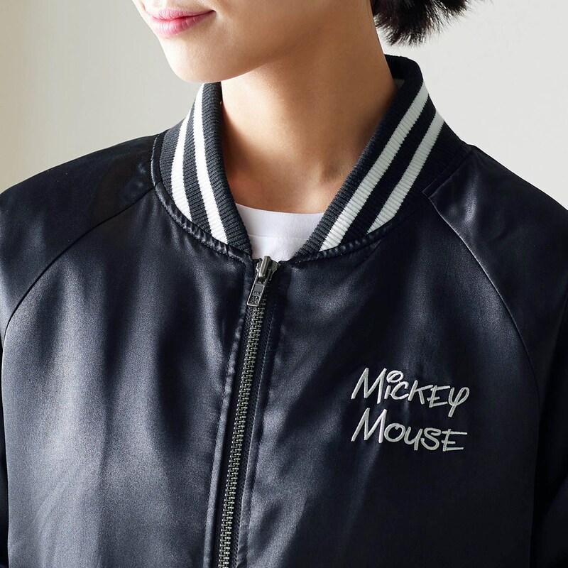 一点物 Disney 80 Kids サイズ ディズニー ミッキーマウス 本格スカジャン 22正規激安 ディズニー