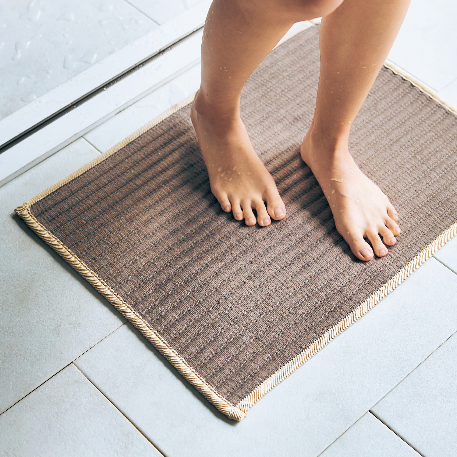【ベルメゾン】吸水素材を織り込んだしっかり吸水バスマット(抗菌防臭加工)