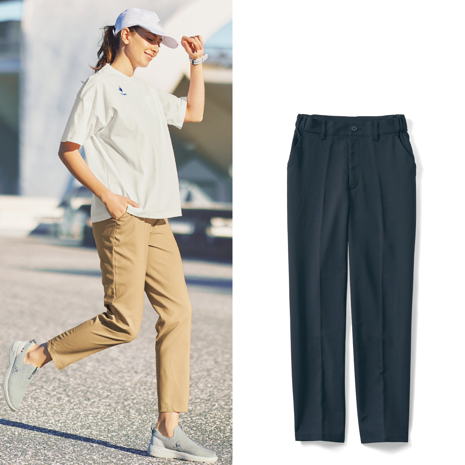 ウォーキング パンツ レディースの通販 通販のベルメゾンネット ウォーキング パンツ レディースの通販 通販のベルメゾンネット