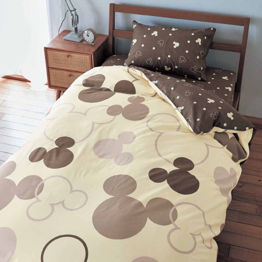 ダニを通しにくい布団カバーセット(3点)「ミッキーモチーフ」(ディズニー/Disney) ダニを通しにくい布団カバーセット(3点)「ミッキーモチーフ」(ディズニー/Disney)
