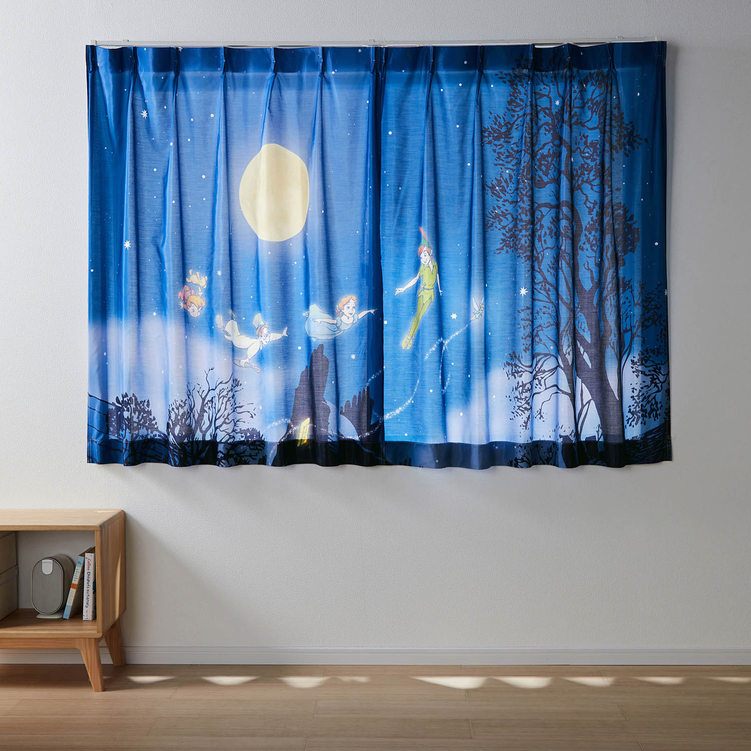 一枚絵のようなUVカット・遮熱・遮像ボイルカーテン(選べるキャラクター) <2枚組>(ディズニー/Disney) 一枚絵のようなUVカット・遮熱・遮像ボイルカーテン(選べるキャラクター) <2枚組>(ディズニー/Disney)