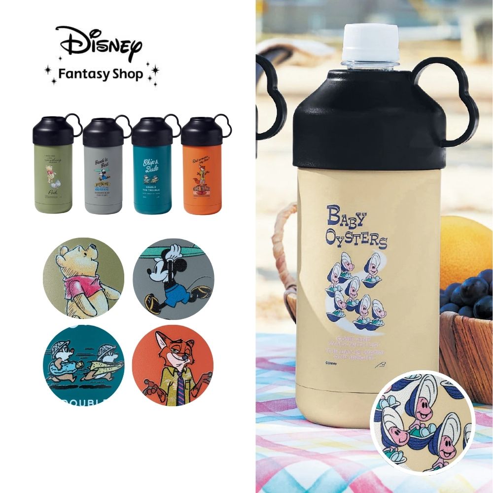 【ディズニー/Disney】【冷たさキープ】 ペットボトルクーラー(選べるキャラクター)