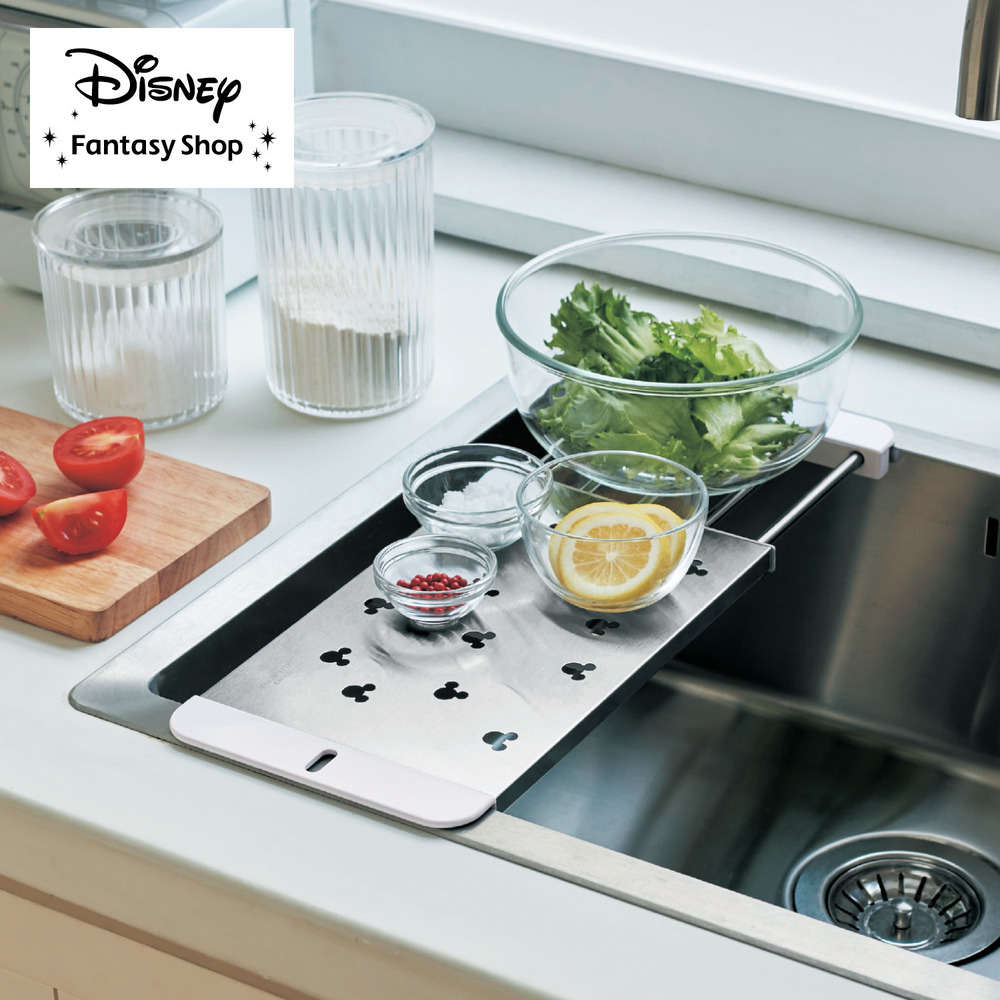 【ディズニー/Disney】伸縮キッチンサポートラック「ミッキーモチーフ」 【ディズニー/Disney】伸縮キッチンサポートラック「ミッキーモチーフ」