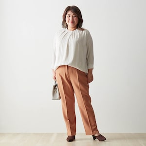 モデル身長161cm／トップス3L・ボトム3L