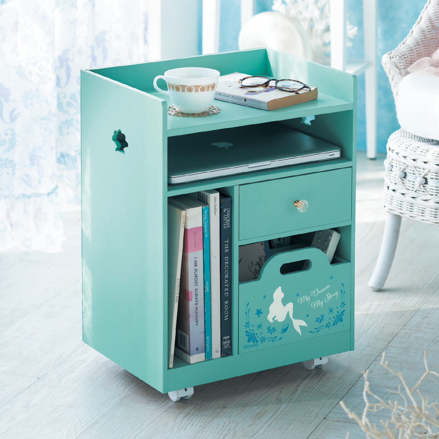 プリンセスモチーフのリビングワゴン(選べるキャラクター)(ディズニー/Disney) プリンセスモチーフのリビングワゴン(選べるキャラクター)(ディズニー/Disney)