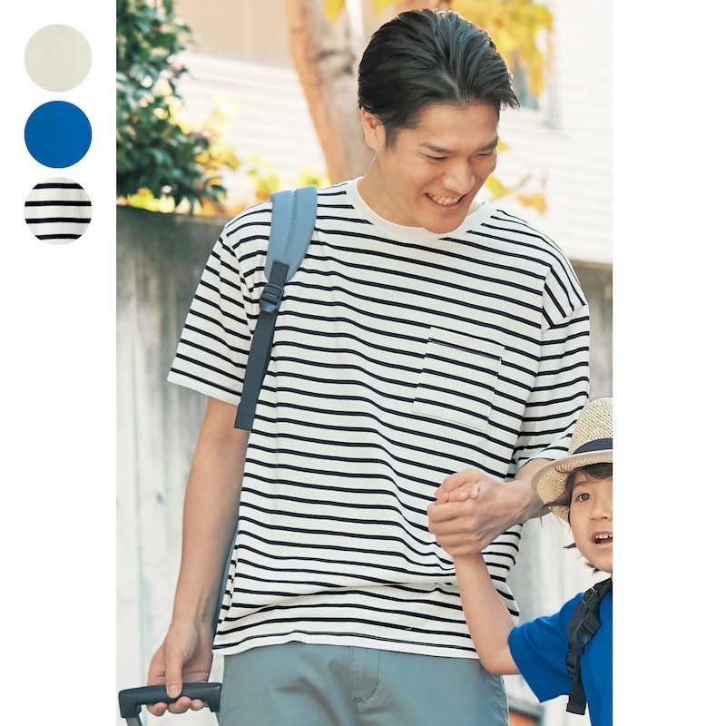 家族でおそろいメンズ半袖ポケットtシャツ ジータ Gita 通販のベルメゾンネット