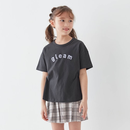 薄くて涼しい裾ラウンド半袖Ｔシャツ 【子供服】